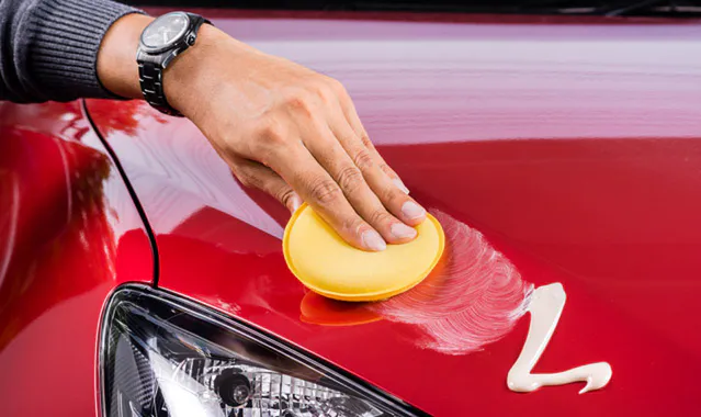 Нанесення засобу на авто