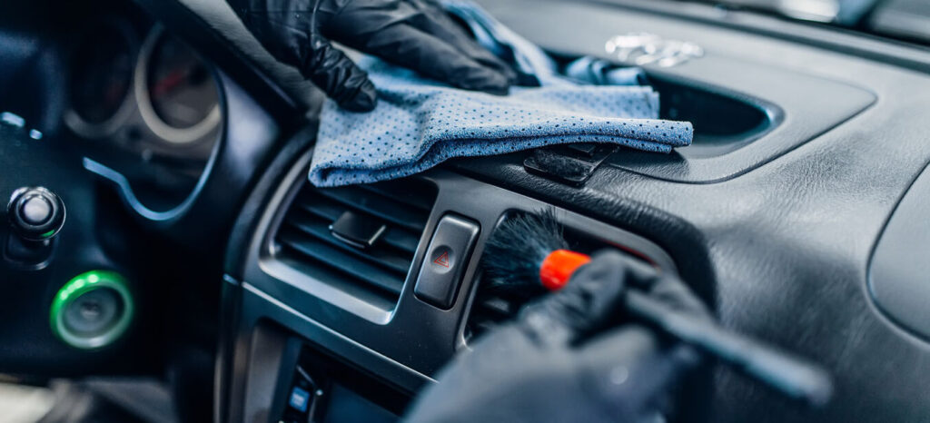 Миття авто салон