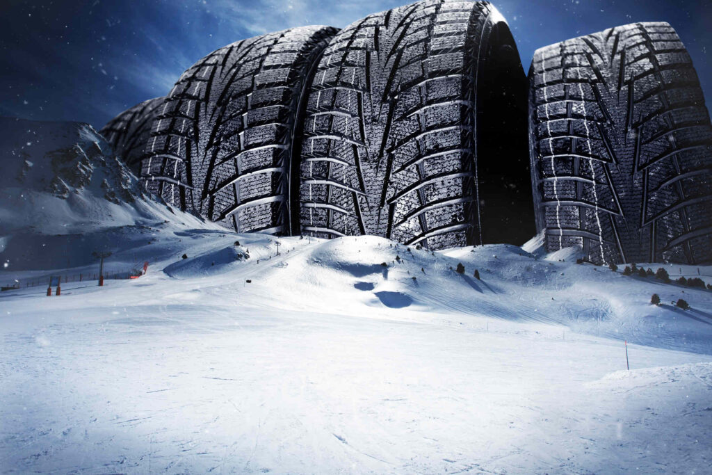 Шини взимку