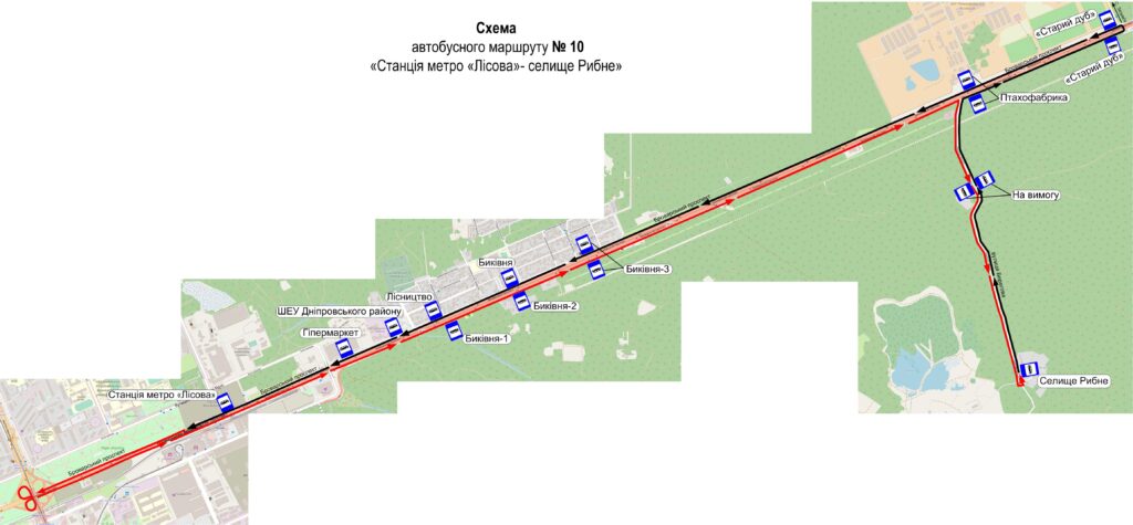 Автобус №10 в Києві: маршрут, розклад онлайн