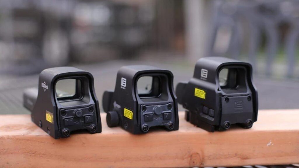 Різновиди коліматорних прицілів