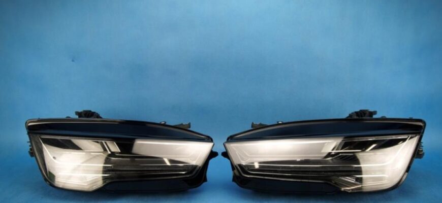 Які моделі Audi оснащені матричними фарами?